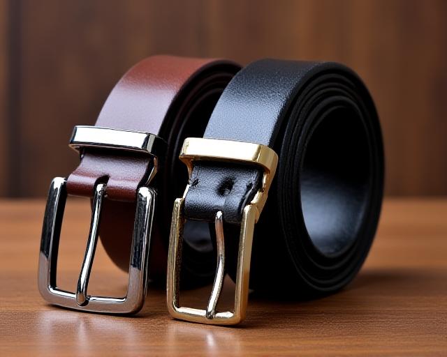 Cinture in pelle pieno fiore fatte a mano